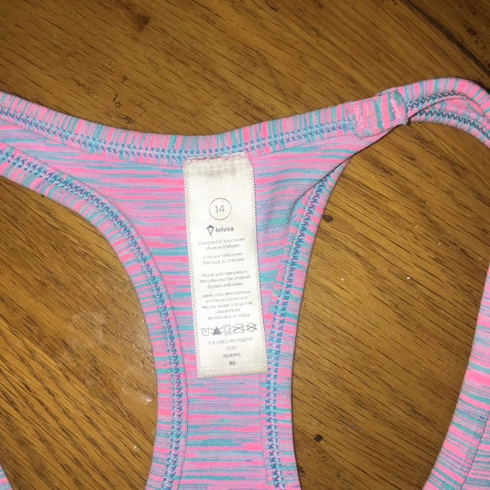 ivivva Fly Tech Racerback - Picture 3 of 3